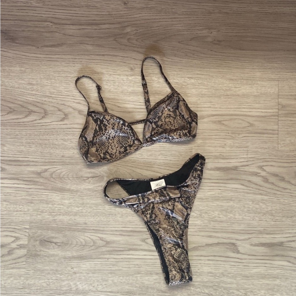 Snake Print Bikini Set Motel Rocks